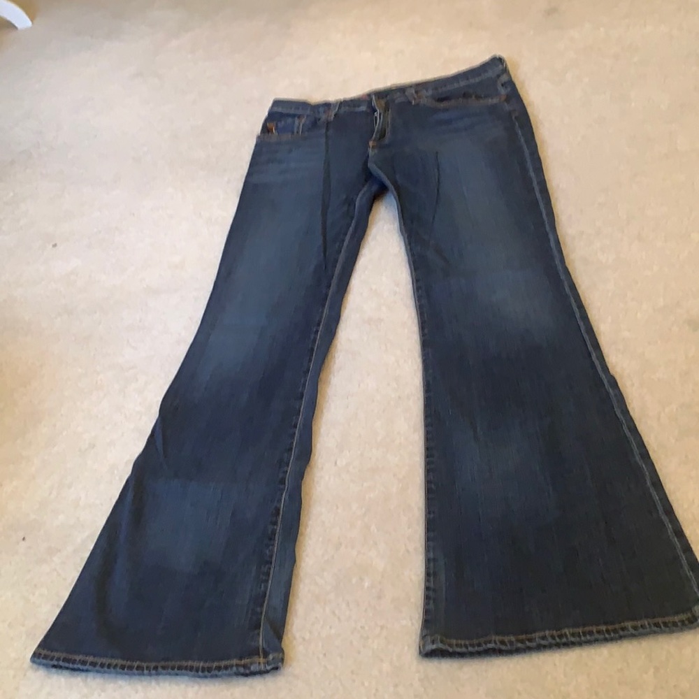 Wide leg jeans